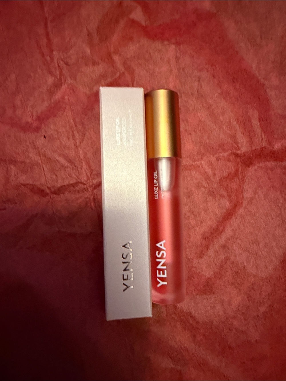 Yensa Luxe Lip Oil in Pink Shine NEW